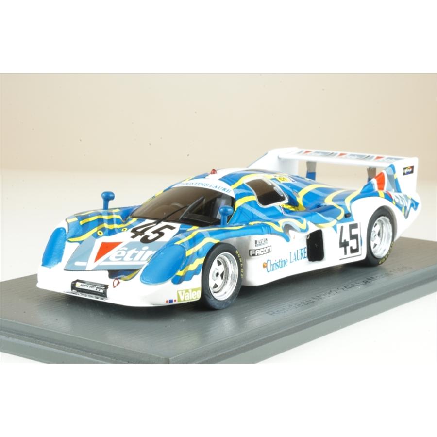 スパーク 1/43 ロンドー M382 No.45 1986 ル・マン24時間 J.C.ジャスティス/P.Oudet 完成品ミニカー S8450
