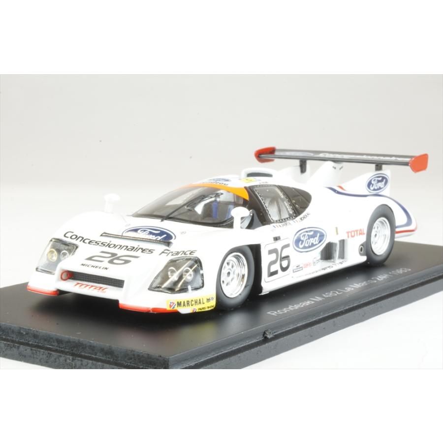 スパーク　ロンドー M482 フォード 1983 ル・マン24時間 スパーク 1/43 ロンドー M482 No.26 1983 ル・マン24時間 J.ロンドー/A