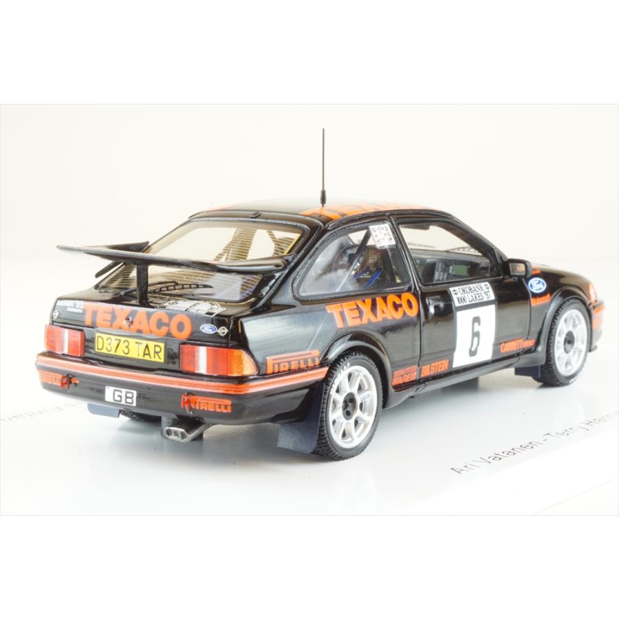 スパーク 1/43 フォード シエラ RS コスワース No.6 1987 WRC 1000湖ラリー フィンランド 2位 A.バタネン/T.ハーリーマン 完成品ミニカー S8704の画像