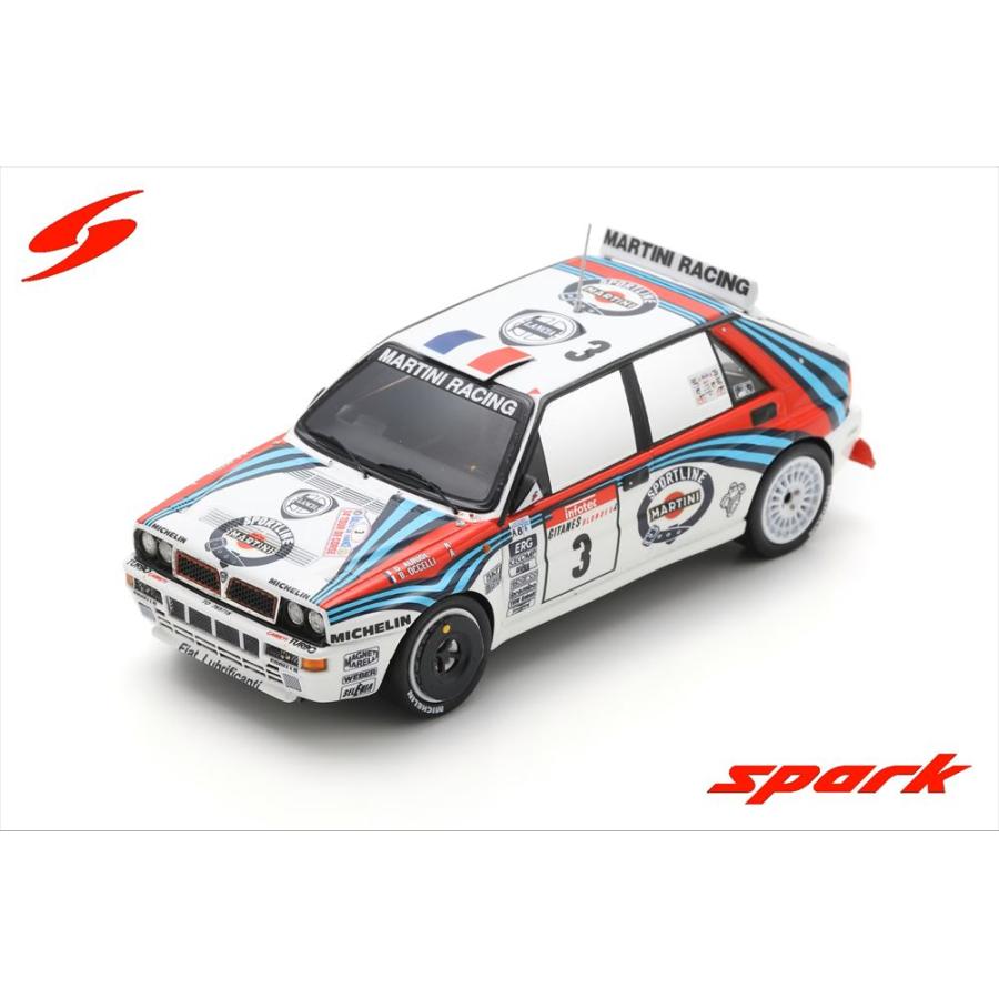 スパーク 1/43 ランチア デルタ HFインテグラーレEVO No.3 1992 WRC