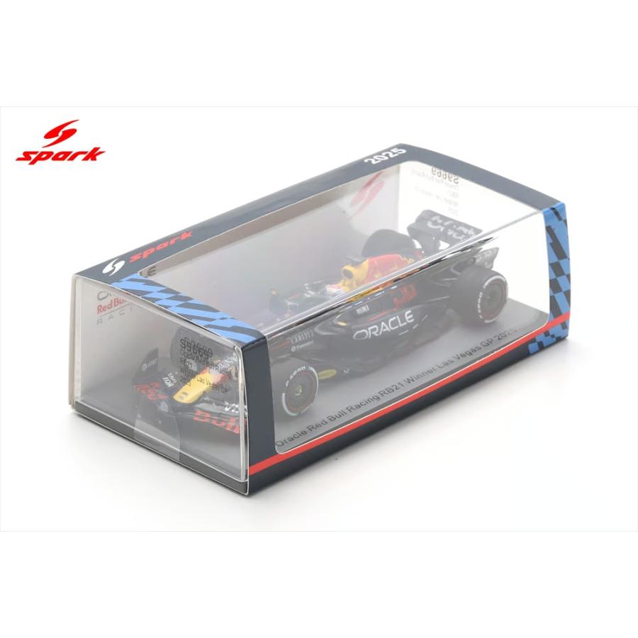 スパーク 1/43 レッドブル RB21 No.1 2025 F1 ラスベガスGP ウィナー M