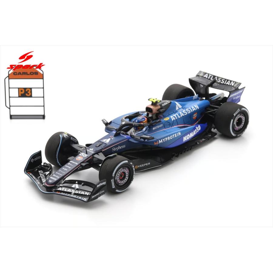 スパーク 1/43 ウィリアムズ FW47 No.55 2025 F1 カタールGP 3位 C