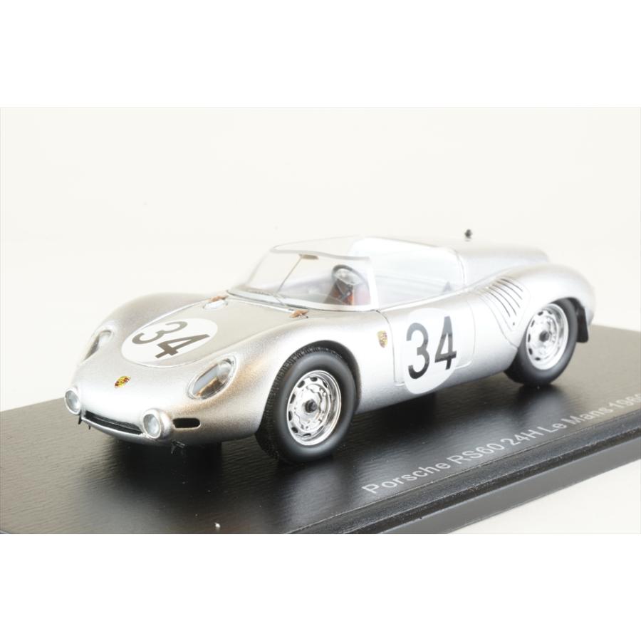 スパーク 1/43 ポルシェ RS60 No.34 1960 ル・マン24時間 M