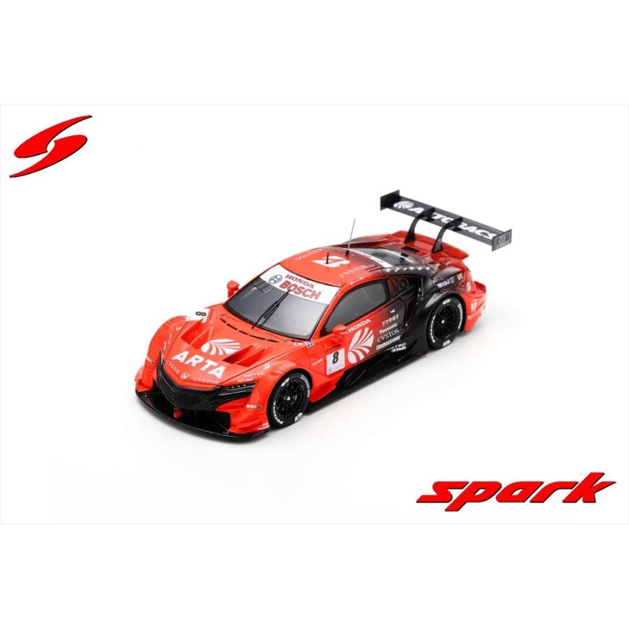 スパーク 1/43 ARTA NSX-GT No.8 2021 GT500 スーパーGT 野尻智紀/福住