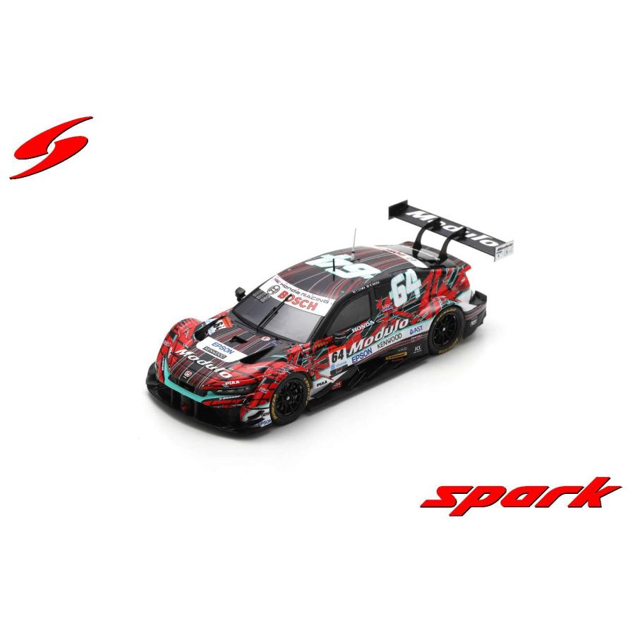 SPARK 1/43 スーパーGT Modulo 伊沢拓也 大草りき 2024 スパーク 1/43 Modulo CIVIC TYPE R-GT No.64 Nakajima Racing