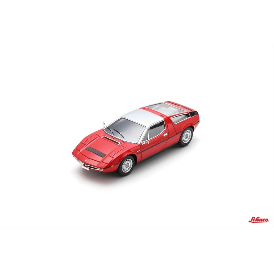 シュコー 1/43 マセラティ ボーラ 1971 レッド 完成品ミニカー