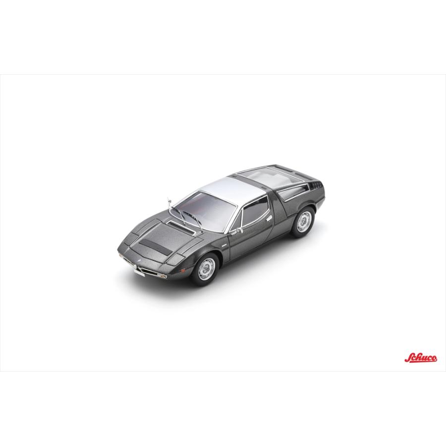 シュコー 1/43 マセラティ ボーラ 1971 グレー 完成品ミニカー