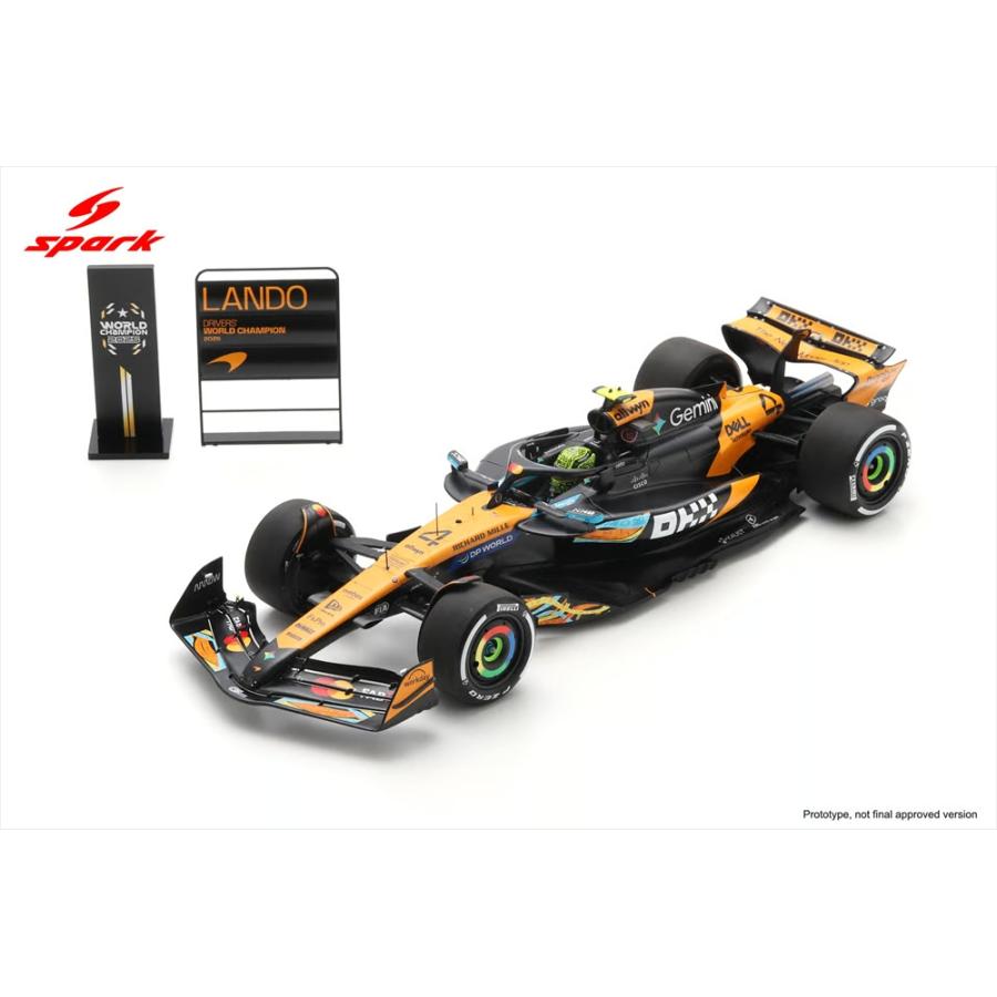 スパークモデル スパーク 1/18 マクラーレン MCL39 No.4 2025 F1
