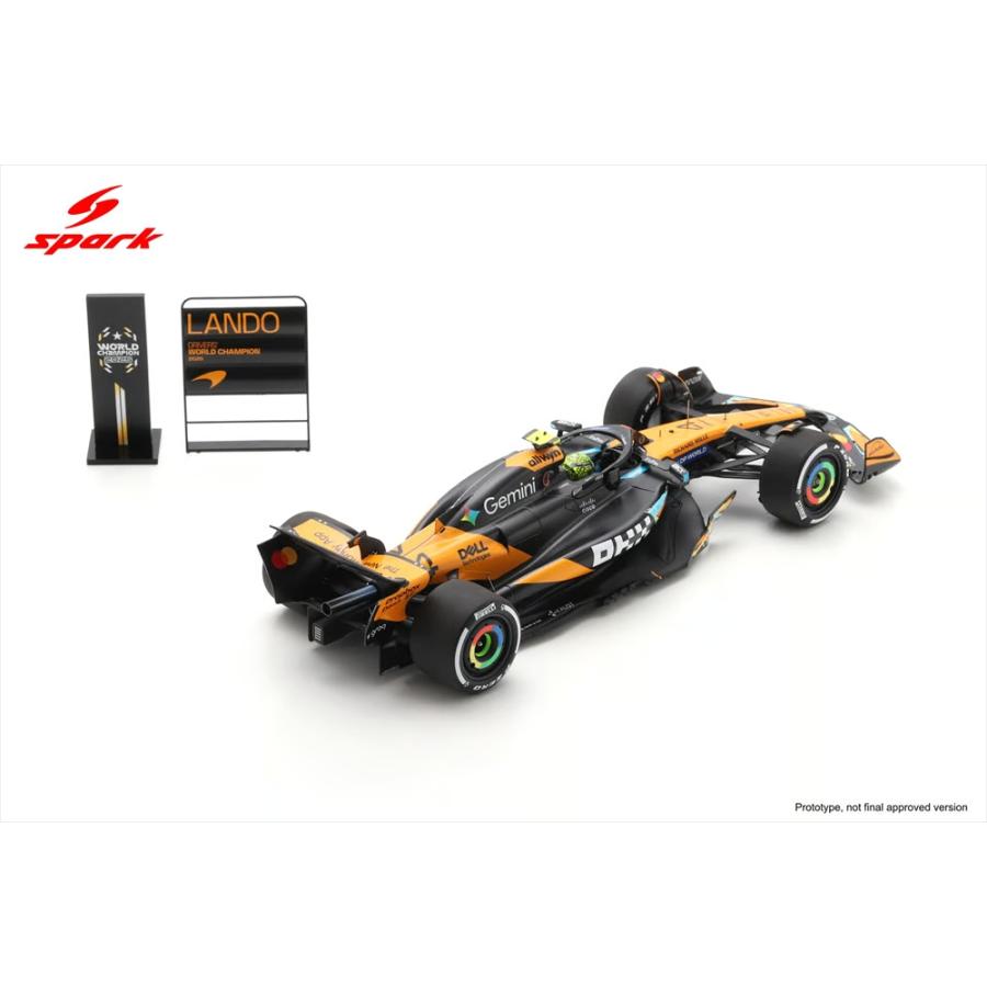 スパークモデル スパーク 1/18 マクラーレン MCL39 No.4 2025 F1
