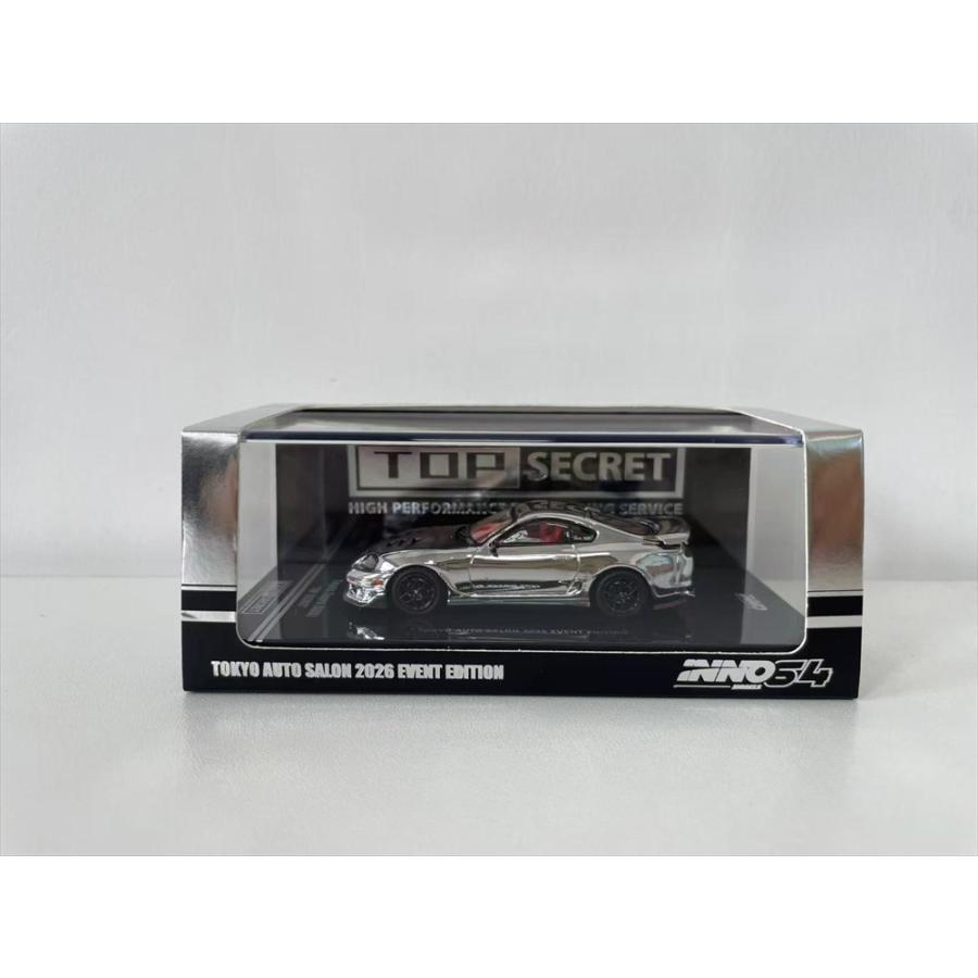 イグニッションモデル 1/64 トヨタスープラ A80 オートサロン 限定 イノモデル 1/64 トヨタ スープラ A80 TOPSECRET 2026 東京オート