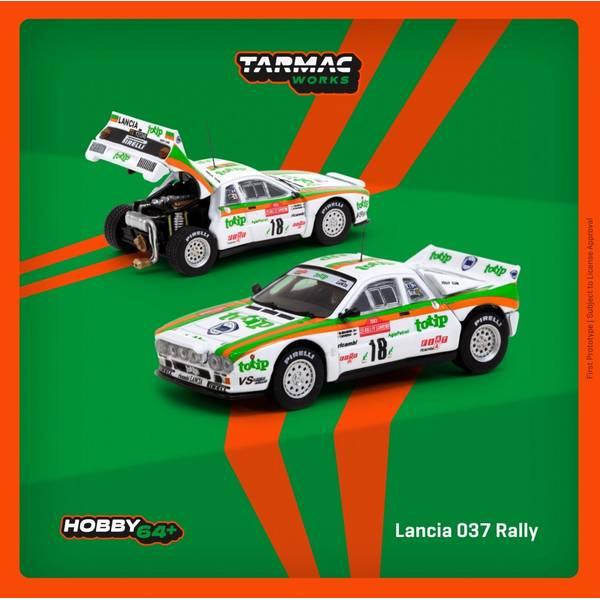 ターマックワークス 1/64 ランチア ラリー037 1983 No.18 WRC ラリー