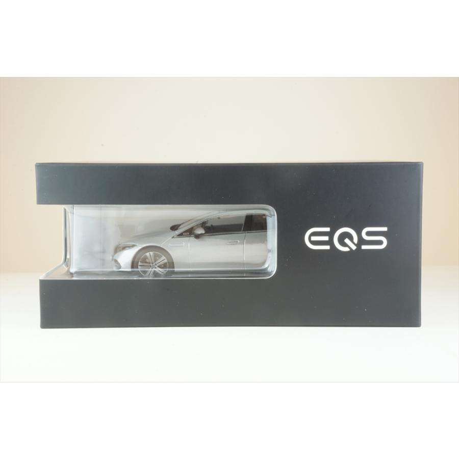 ディーラー別注 1/43 メルセデス・ベンツ EQS V297 2021 シルバー 完成品ミニカー B66960572の画像