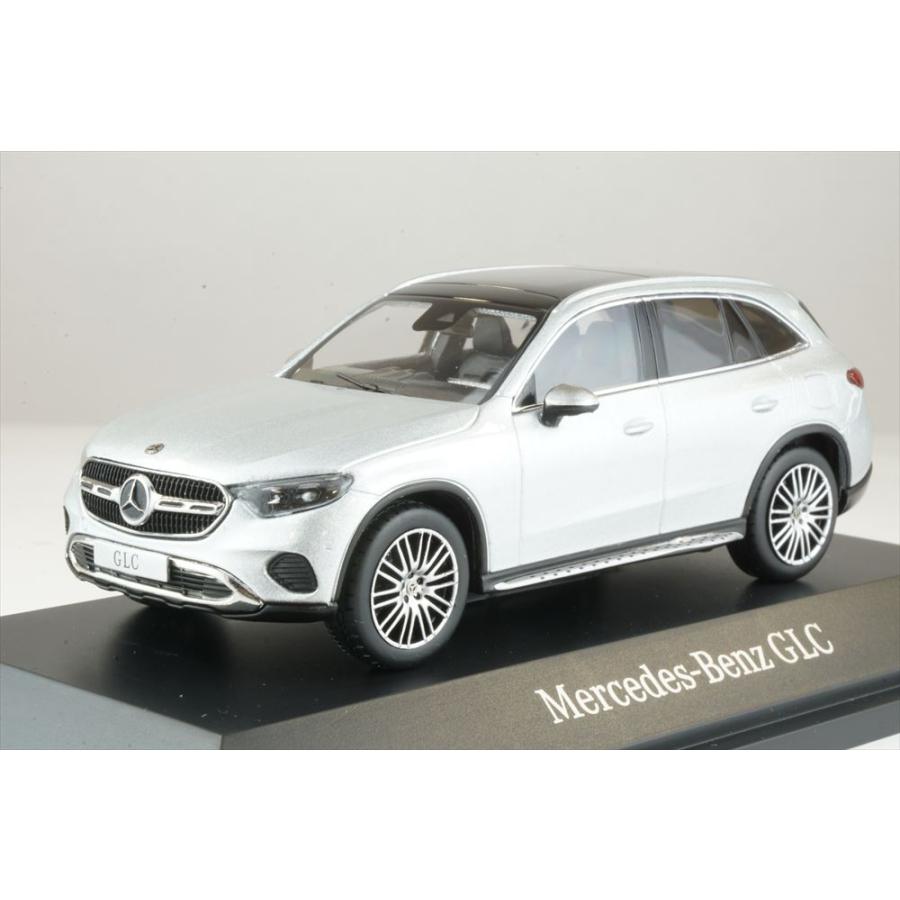 1/43 ベンツ GLC X254 2024 合金モデル 台座付き ディーラー別注 1/43 メルセデス・ベンツ GLC X254 ハイテクシルバー