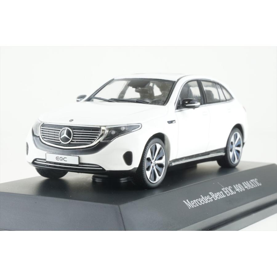 ディーラー別注 1/43 メルセデス・ベンツ EQC 400 4MATIC N293 designo diamant ホワイトブライト 完成品ミニカー B66963755｜posthobbyminicarshop