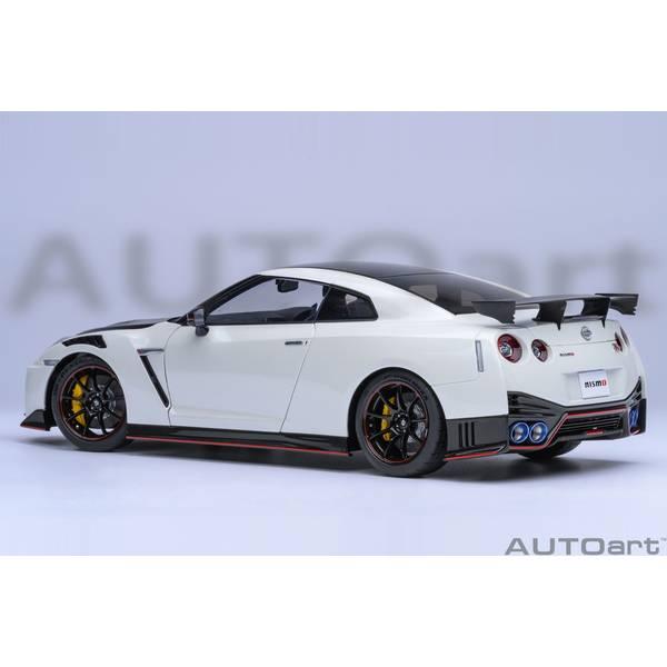 【6月予約】オートアート 1/18 ニッサン GT-R R35 ニスモ スペシャルエディション ブリリアントホワイトパール 完成品ミニカー 77501｜posthobbyshop｜02