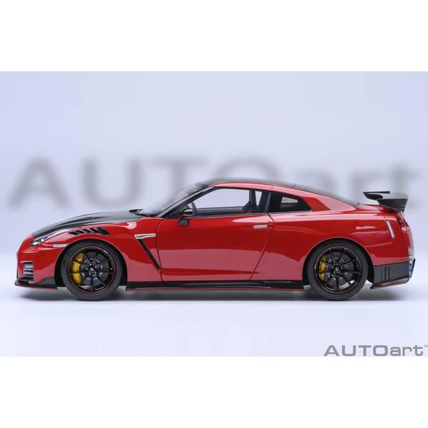 【6月予約】オートアート 1/18 ニッサン GT-R R35 ニスモ スペシャルエディション バイブラントレッド 完成品ミニカー 77502｜posthobbyshop｜03