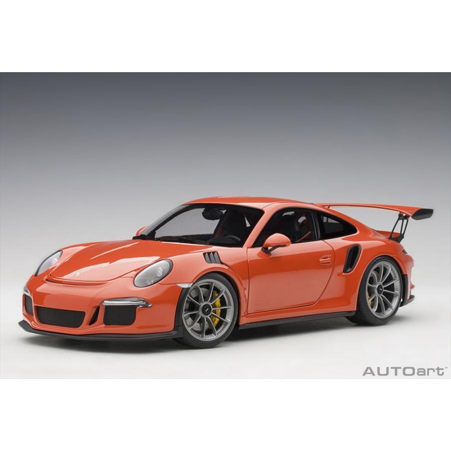 オートアート 1/18 ポルシェ 911 (991) GT3 RS オレンジ 完成品ミニカー 78168