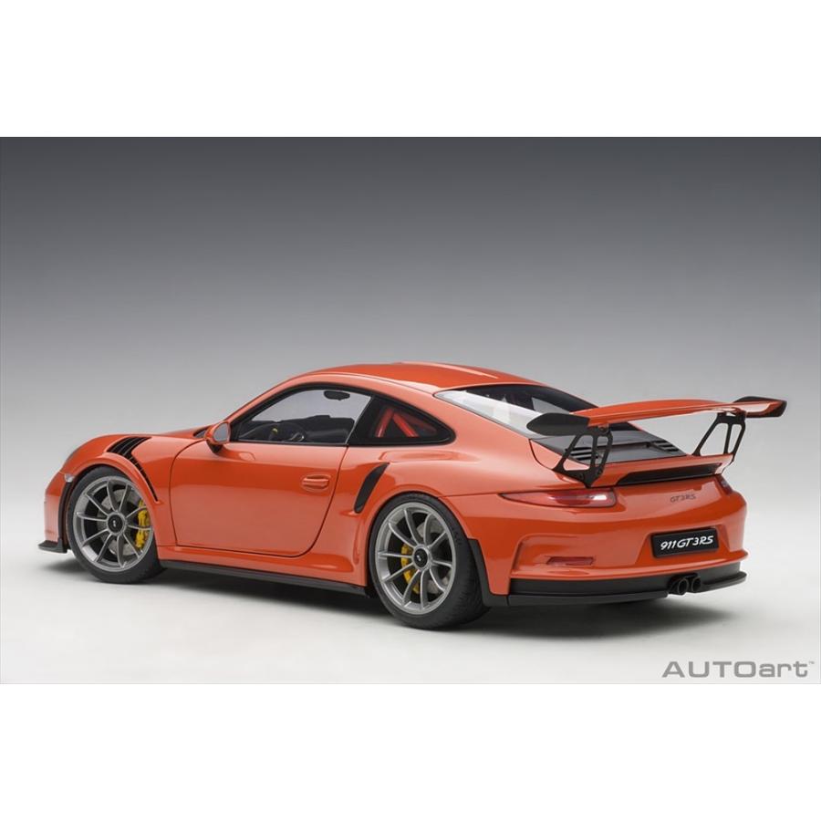 オートアート 1/18 ポルシェ 911 (991) GT3 RS オレンジ 完成品ミニカー 78168 RS GT3