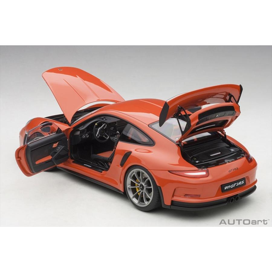 オートアート 1/18 ポルシェ 911 (991) GT3 RS オレンジ 完成品ミニカー 78168 RS GT3