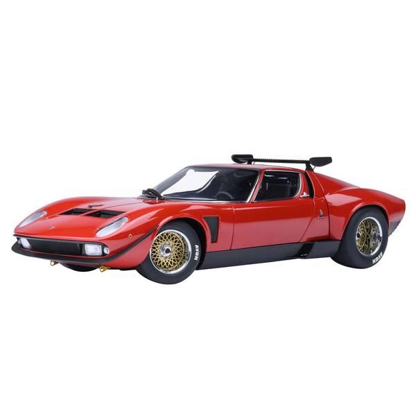 オートアート 1/18 ランボルギーニ ミウラ SVR “イオタ” レッド 完成品