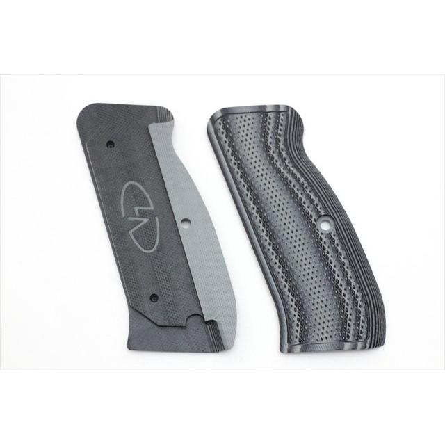 トイガン VZ GRIPS (CZ75-TD-BG) CZ75 ピストルグリップ タクティカルダイヤモンド ブラックグレー G10