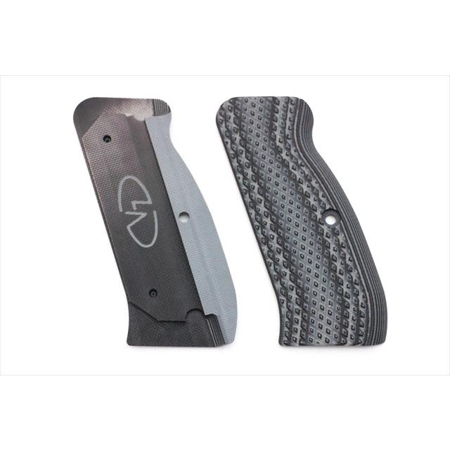 トイガン VZ GRIPS (CZ75-DB-BG) CZ75 ピストルグリップ ダイヤモンドバック ブラックグレー G10