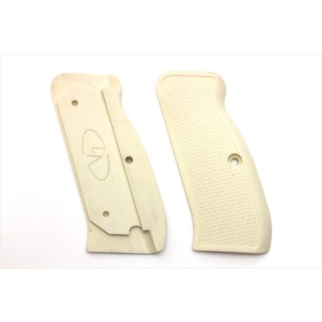 トイガン VZ GRIPS (CZ75-TD-IVORY) CZ75 ピストルグリップ タクティカルダイヤモンド アイボリー G10