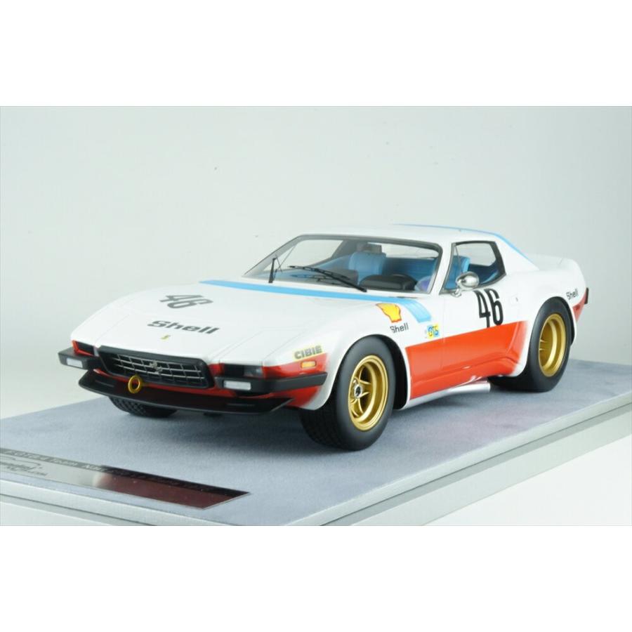 テクノモデル 1/18 フェラーリ365 GTB/4 ミケロッティ No.6 1975 ル・マン24時間 完成品ミニカー TM18-94A