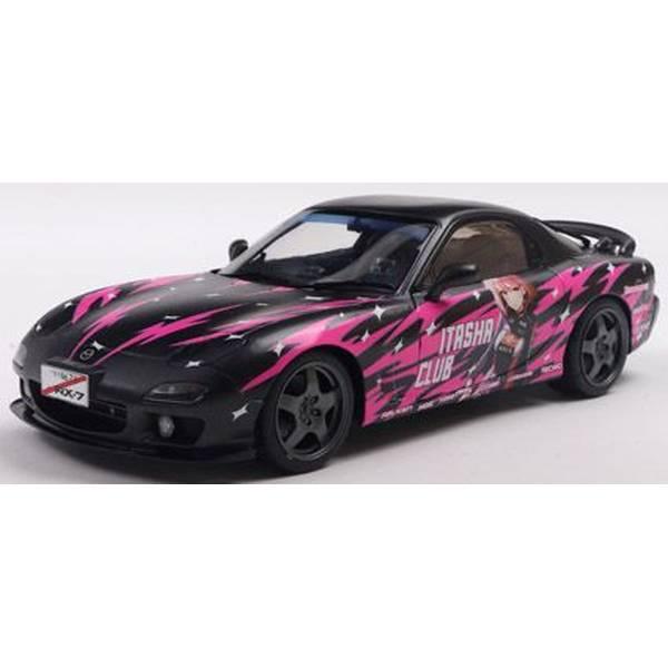 ソリド 1/18 マツダ RX-7 FD3S ソリドワークス 痛車 1999 ブラック