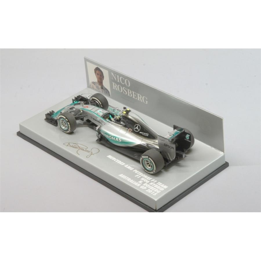 ネット店 ミニカー ミニチャンプス MINICHAMPS (410150006) 1/43 メルセデスAMG ペトロナスF1チーム W06 ハイブリッド 2015年 オーストラリアGP No.6 N.ロズベルグ