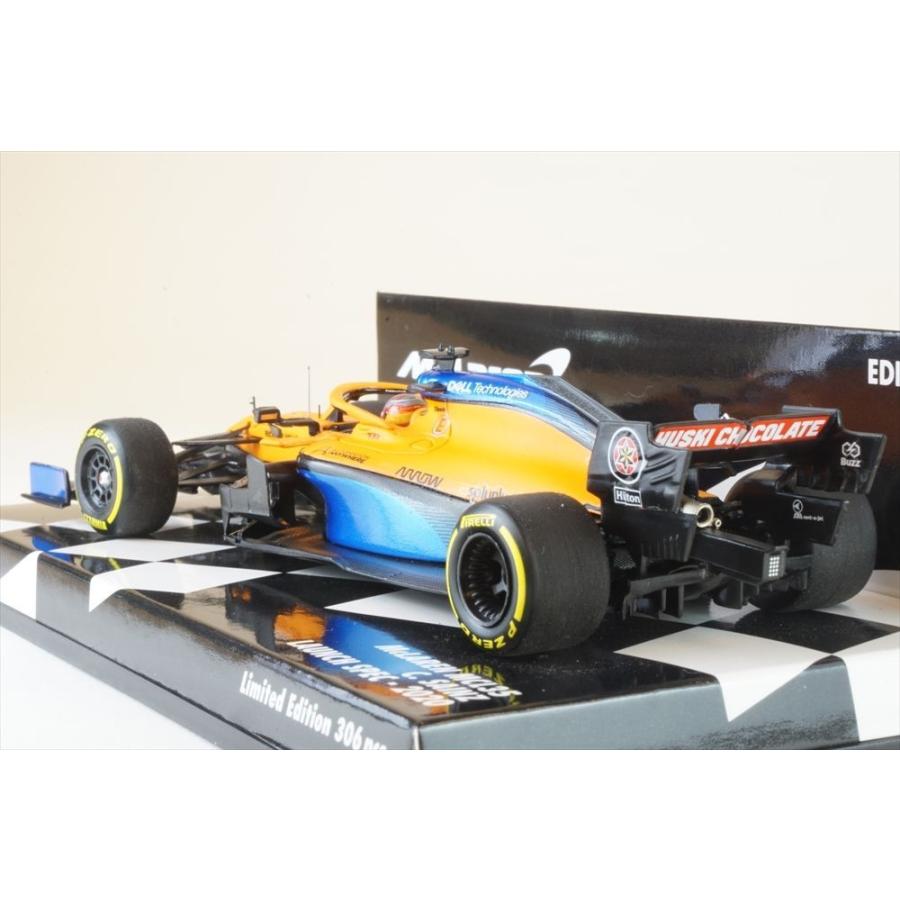 ミニチャンプス 1/43 マクラーレン ルノー MCL35 ローンチ・スペック 2020 F1 C.サインツJr. 完成品ミニカー 537204355の画像