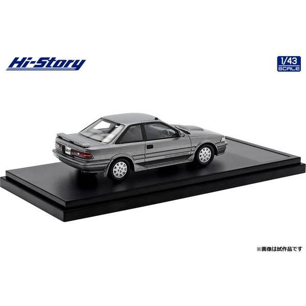 ハイストーリー 1/43 トヨタ カローラレビン GT-Z 1987 グレーメタリック 完成品ミニカー HS447GY｜posthobbyshop｜02