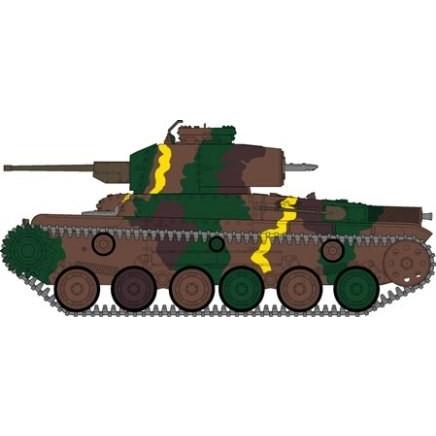 ファインモールド 1/35 九七式中戦車(新砲塔チハ) スケールプラモデル