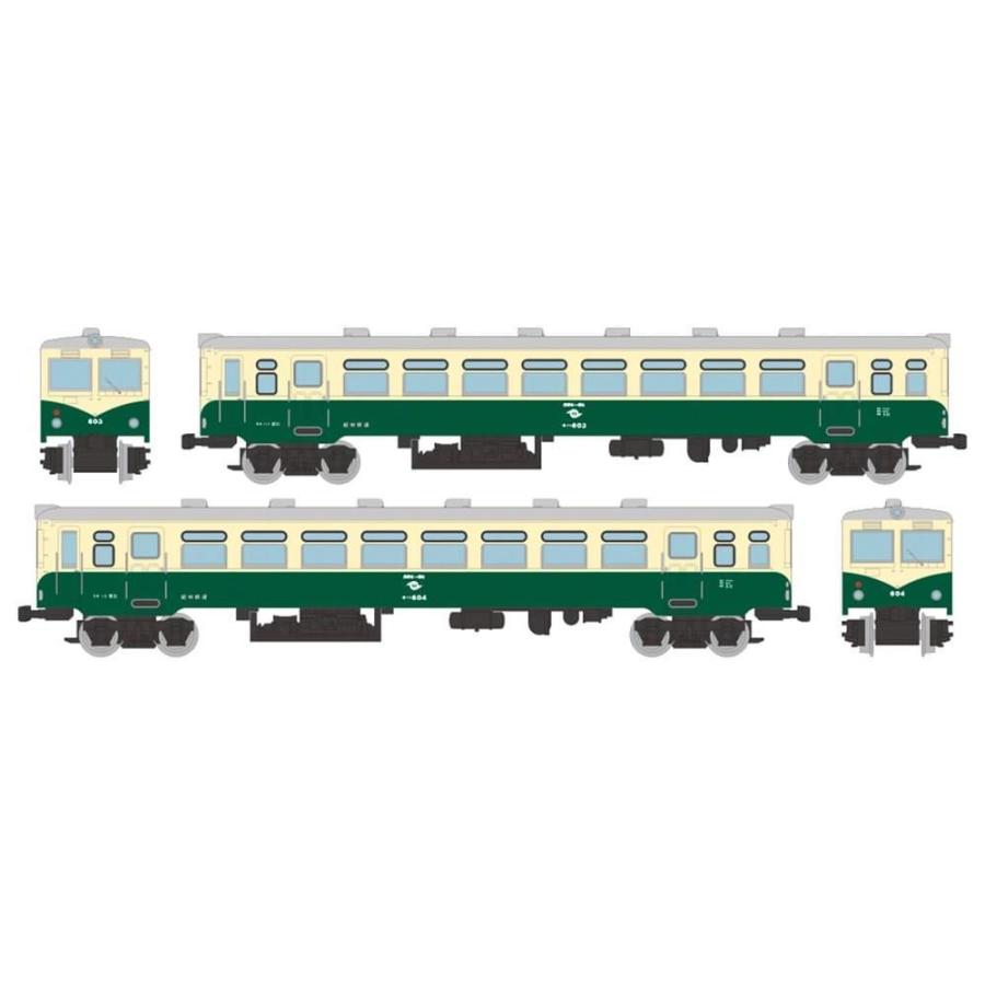 トミーテック Nゲージ 鉄道コレクション 紀州鉄道キハ600 鉄道模型 超美品の 2両セット 晩年仕様 人気激安 317890