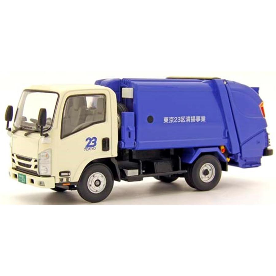最高級 ミニカー 京商 東京23区 いすゞエルフ清掃車 建設車両 作業車 Labelians Fr