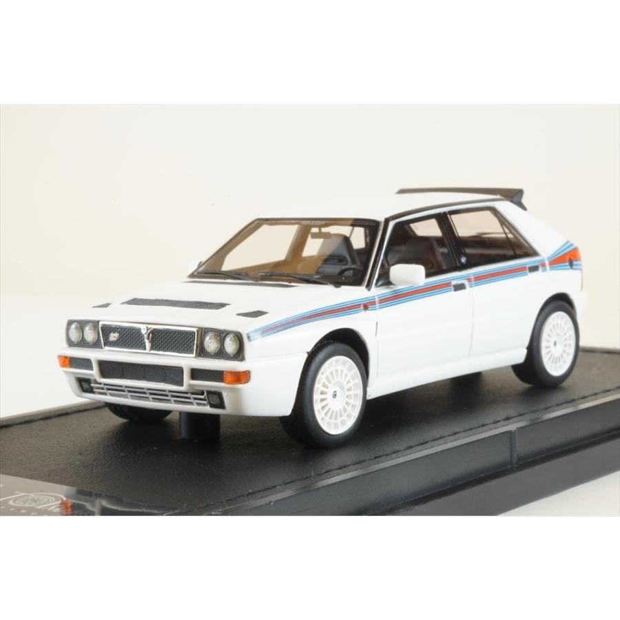 トップマルケス 1/43 ランチア デルタ インテグラーレ エボ EVO.5：ホワイト 完成品ミニカー TOP43001C