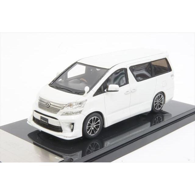 希少 1/43トヨタ ヴェルファイア 20後期 Customize by TRD ホワイト