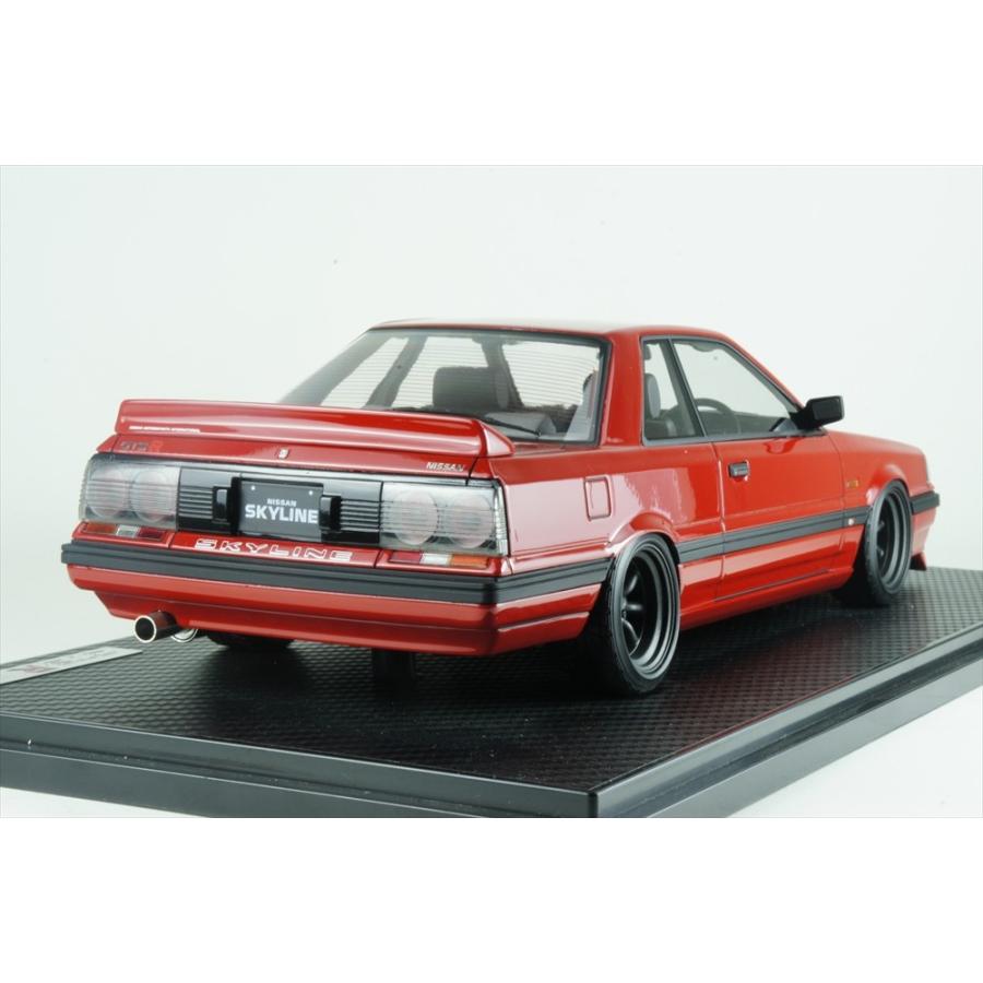 イグニッションモデル 1/18 ニッサン スカイライン GTS-R R31 レッド 完成品ミニカー IG0999 