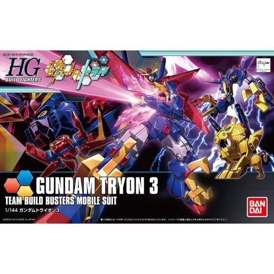 バンダイ HGBF 1/144 No.038 ガンダムトライオン3 「ガンダムビルド