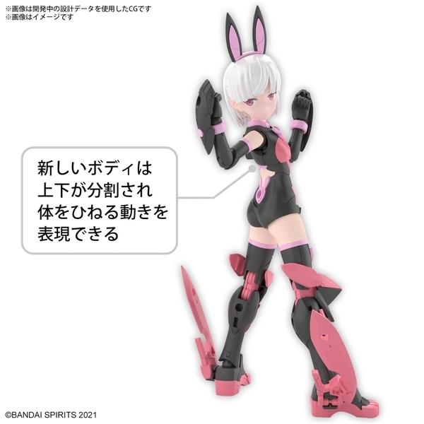 バンダイ SIS-T00 ララネル［カラーB］ 「30 MINUTES SISTERS」より キャラクタープラモデル 5063941｜posthobbyshop｜03