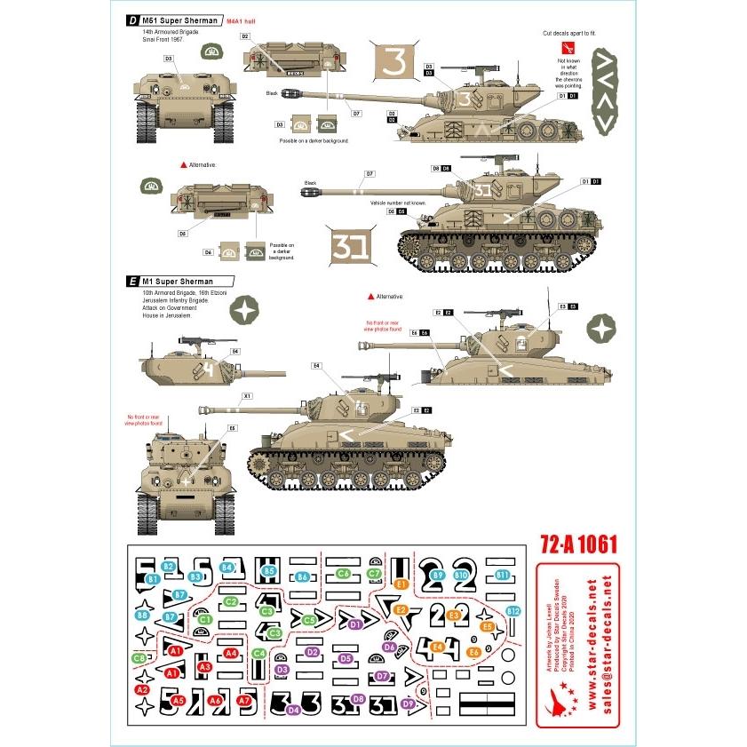 2月予約 Star Decals 1 72 現用 中東戦争 イスラエルのafv 6 六日間戦争に於けるidf M51 M1スーパーシャーマン 1967年 デカール 模型用グッズ Sd72 A1061 ポストホビーwebshop Yahoo 店 通販 Yahoo ショッピング