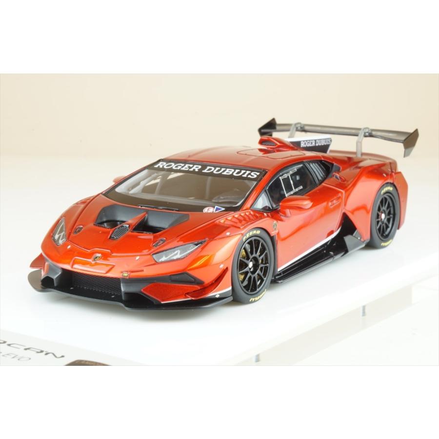 アイドロン 1/43 ランボルギーニ ウラカン スーパートロフェオ エヴォ 2018 キャンディレッド 完成品ミニカー EM404E