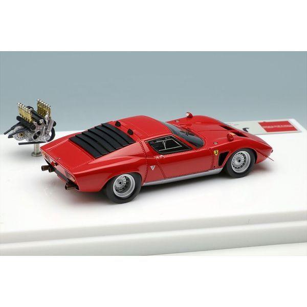 アイドロン 1/43 ランボルギーニ イオタ 1970 V12エンジン 完成品