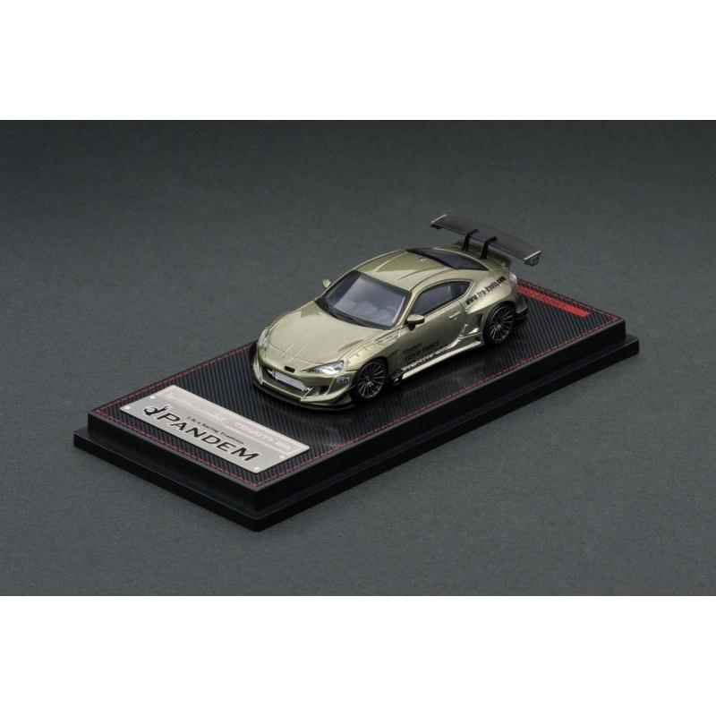 イグニッションモデル 1/64 パンデム トヨタ 86 V3 グリーンメタリック 
