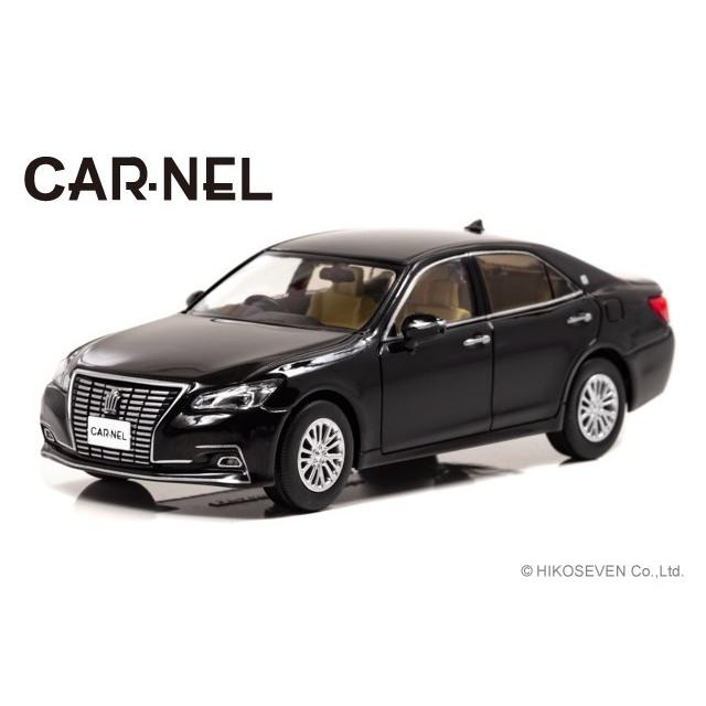 1/43　クラウン　ロイヤルサルーンG　GRS210　ミニカー　ブラック CARNEL 1/43 トヨタ クラウン ロイヤルサルーン G GRS210 2016