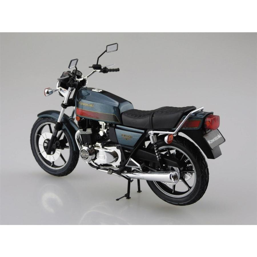 アオシマ 1/12 カワサキ Z400FX E4 スケールプラモデル 4905083054291