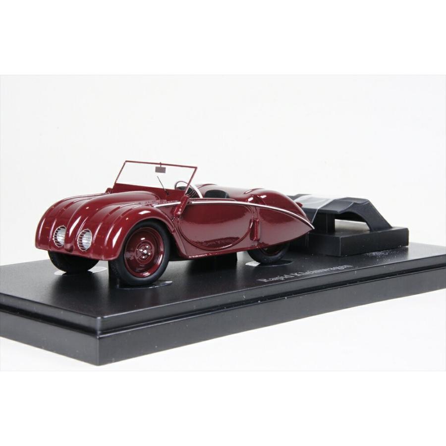 ミニカー オートカルト (03012) 1/43 Rapid Kleinwagen (幌 取り外し可能) レッド ブラック