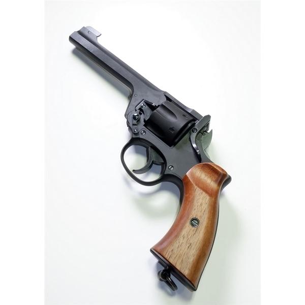 マルシン エンフィールド No.2 Mk1 スター ブラック ヘビーウェイト 木製グリップ付属 モデルガン 4920136016439