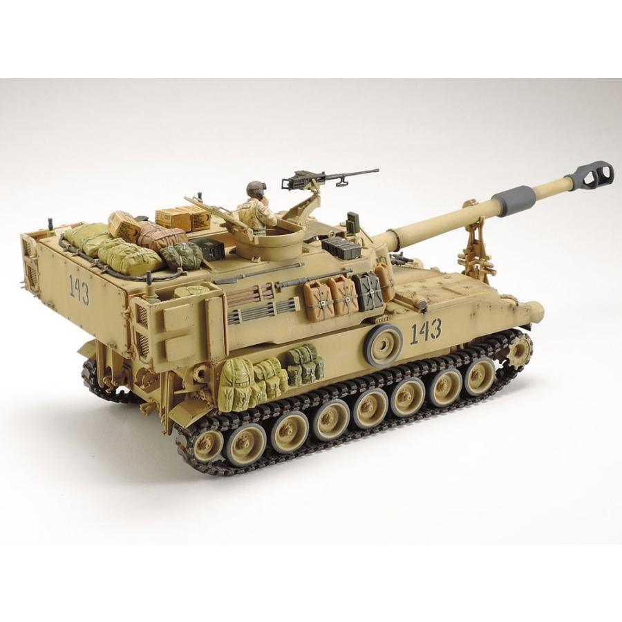 置き人形 タミヤ 1/35 アメリカ自走砲 M109A6パラディン イラク戦争 スケール