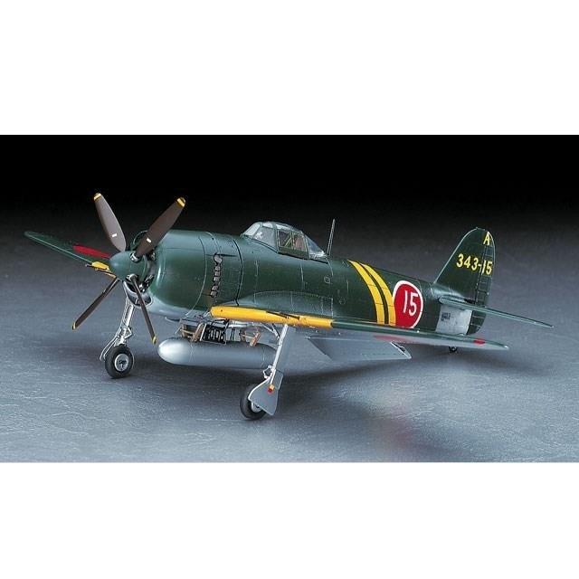ハセガワ 1/48 川西 N1K2-J 局地戦闘機 紫電改 “前期型” スケール